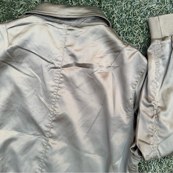 Diamond Supply Company Military Aviation Bomber Jacket Collared Military Coat L - Picture 11 of 11